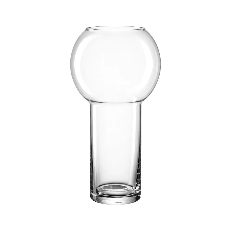 leonardo-vernazza-vase-en-verre-27-cm-transparent image 1