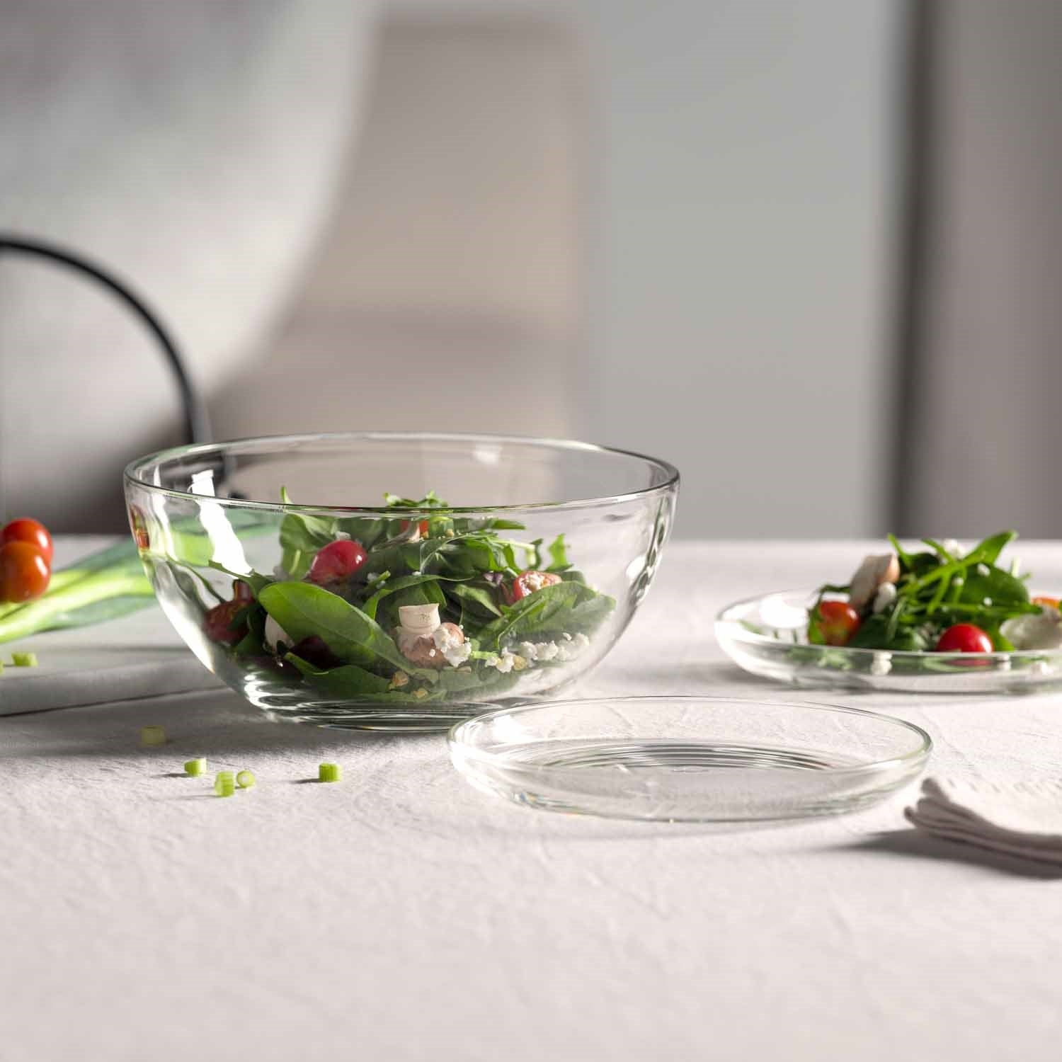 leonardo-cucina-assiette-18-cm-lot-de-6-verre-transparent image 4