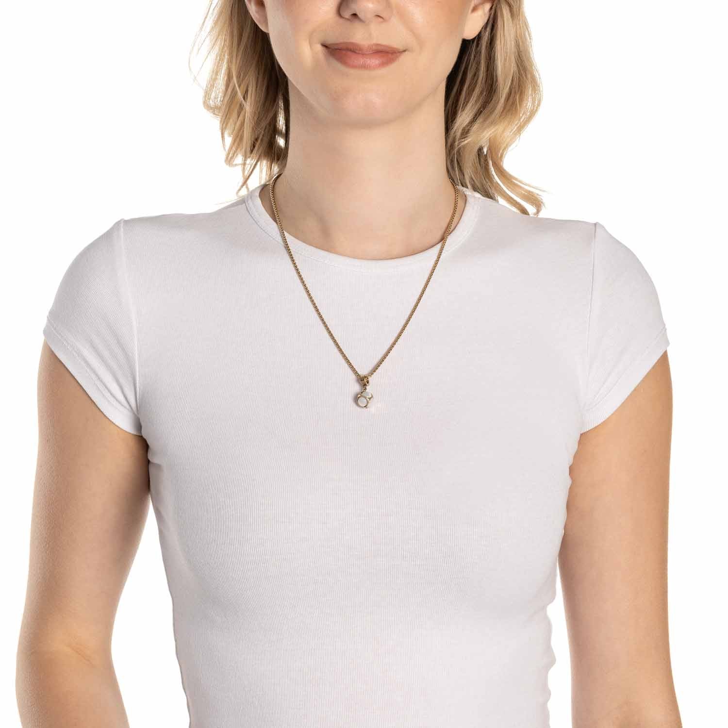 leonardo-ida-pendentif-clip-mix-dor-boule-blanche image 3