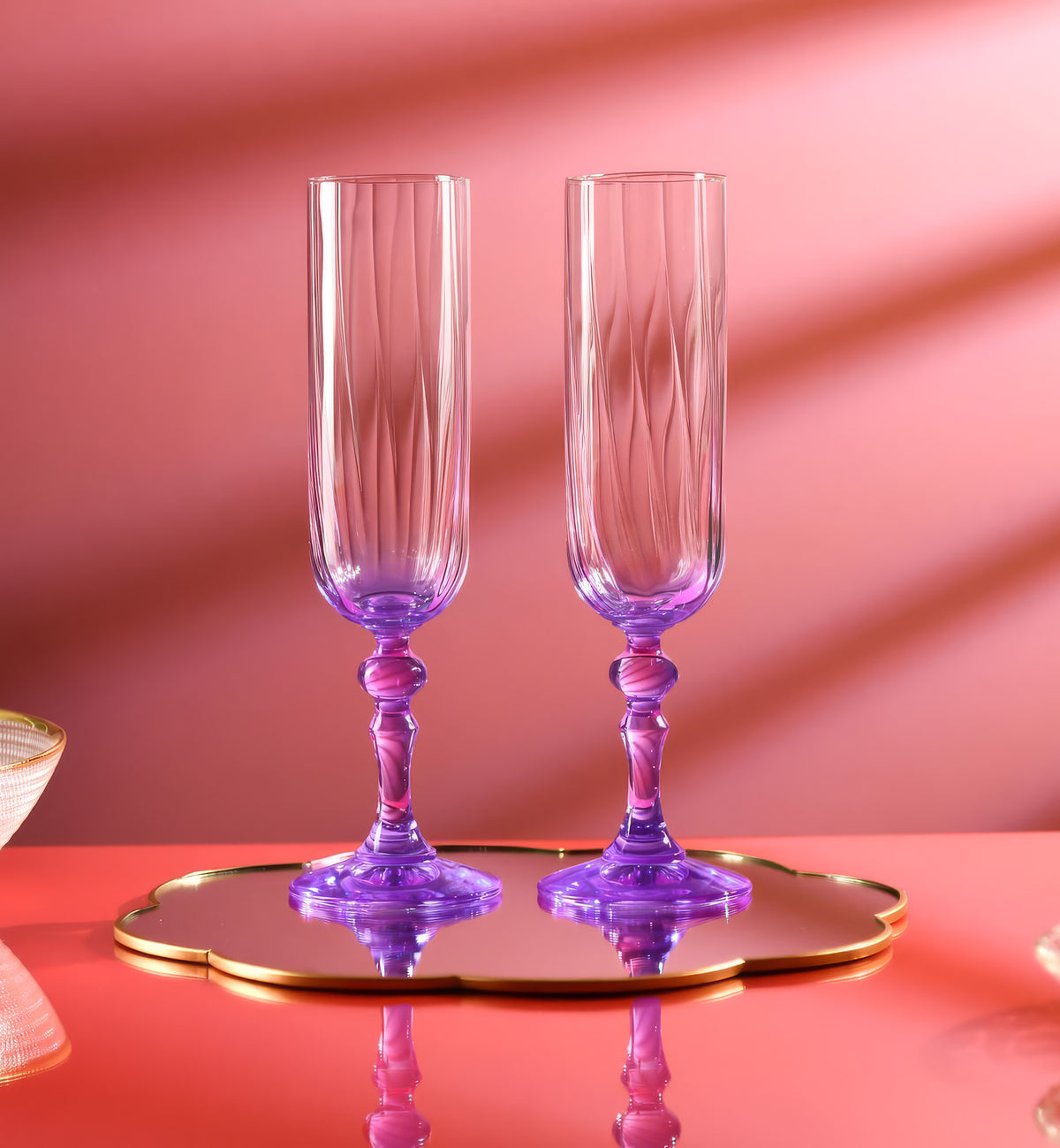 krosno-bubble-fl-tes-champagne-tige-violette-200-ml image 3