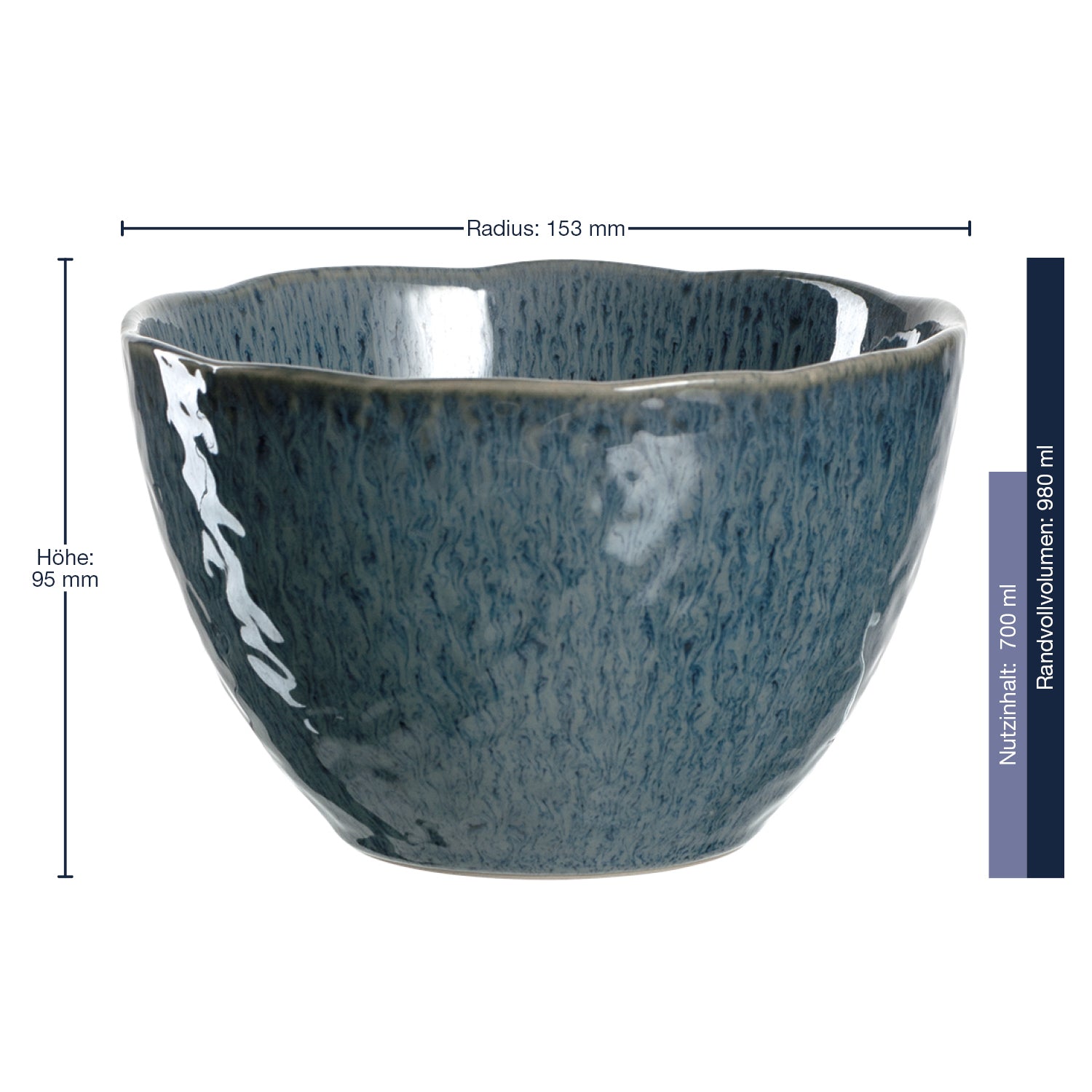 leonardo-matera-bols-c-ramique-bleus-15-cm-lot-6 image 2