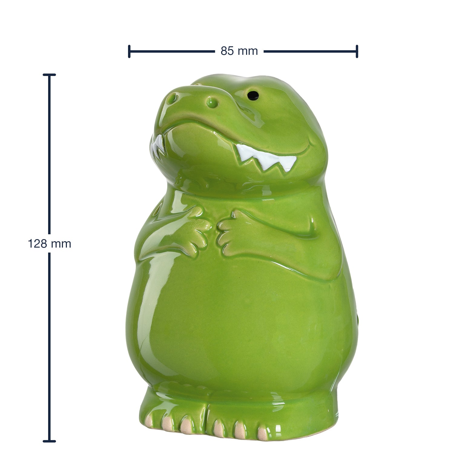 leonardo-bambini-tirelire-verre-crocodile-vert-13-cm image 2