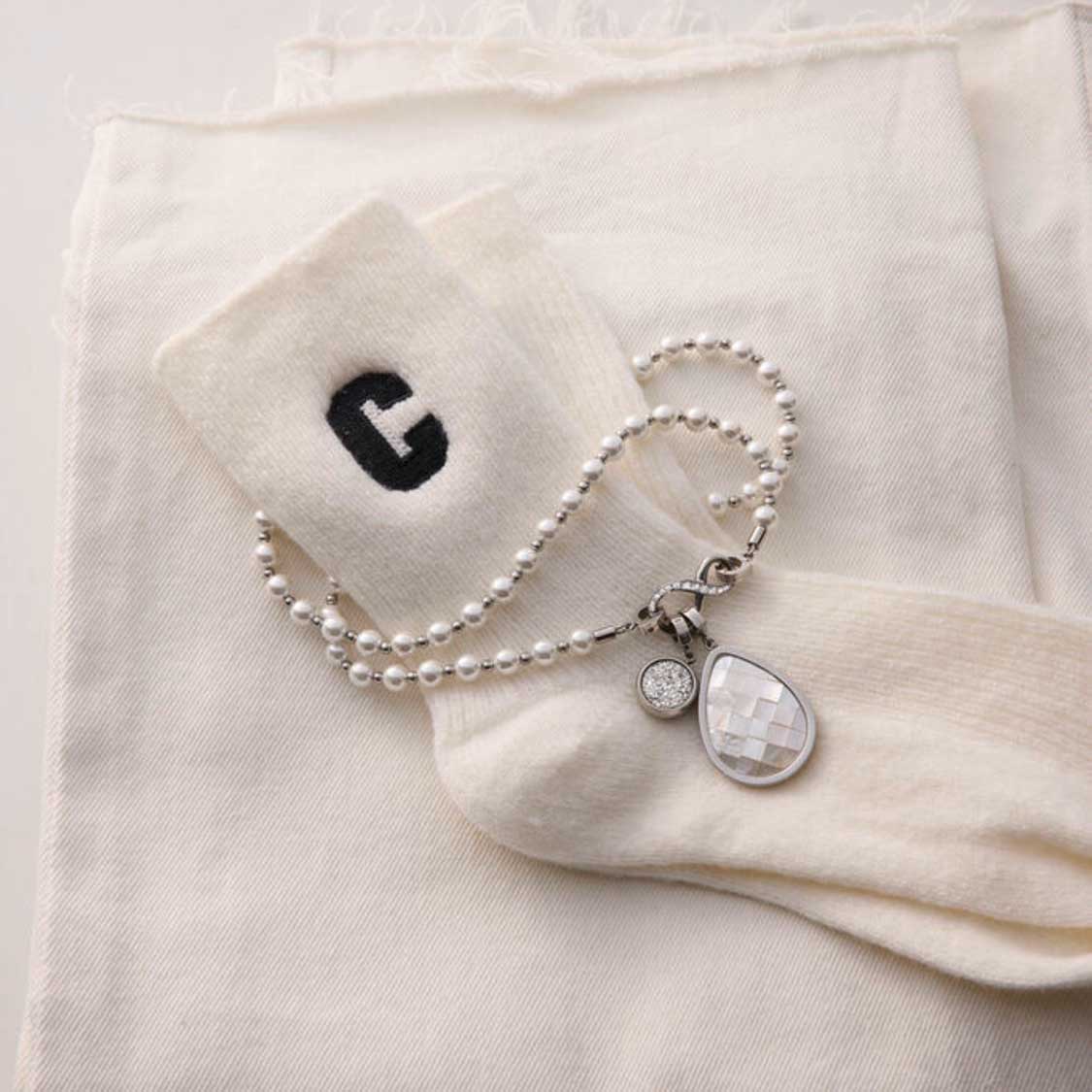 leonardo-ira-clip-mix-pendentif-nacre-argent image 2