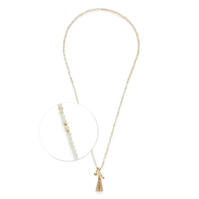 leonardo-donna-collier-80-cm-sable-perles-verre-t image 1