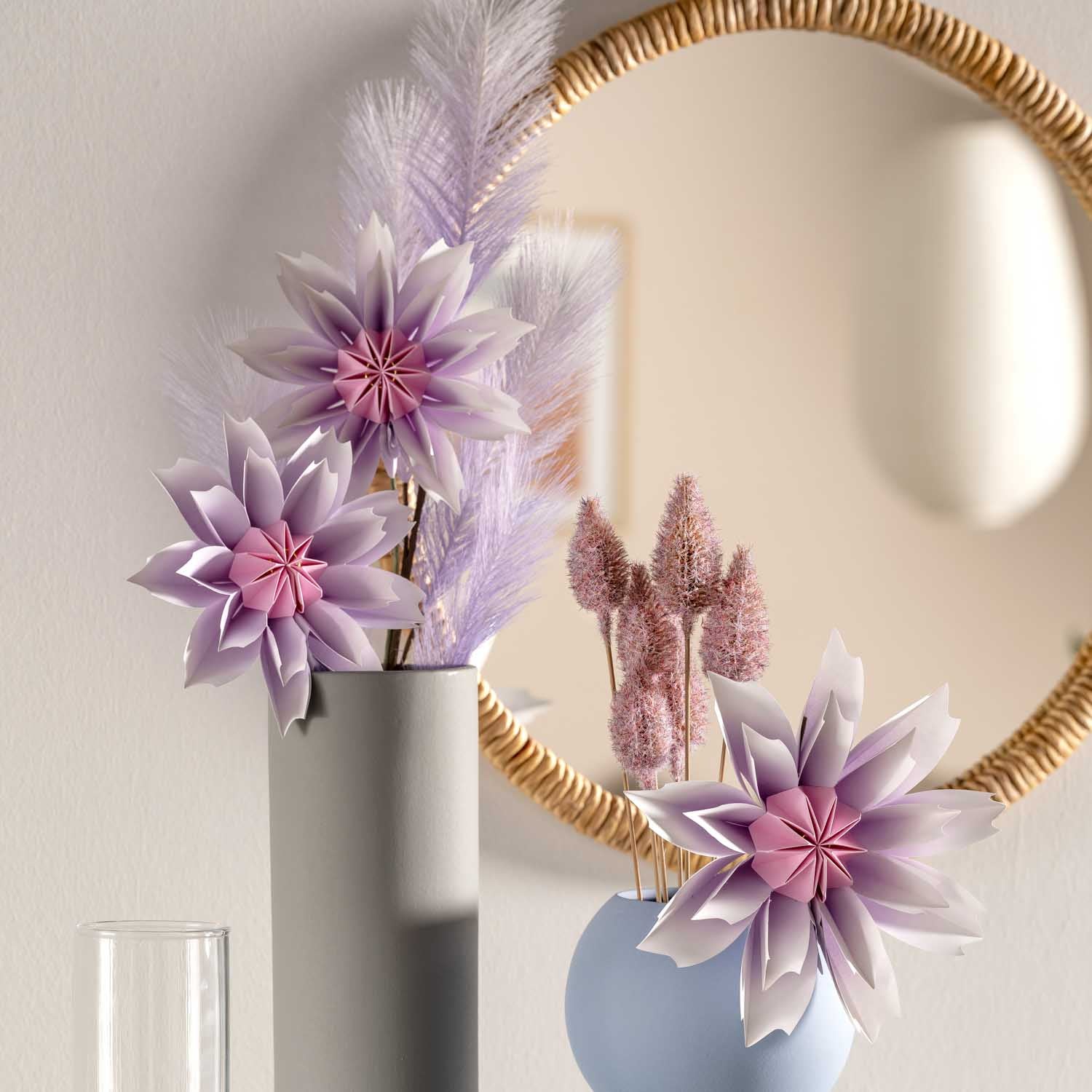 leonardo-vernazza-fleurs-chardon-violet-65-cm-lot-6 image 2