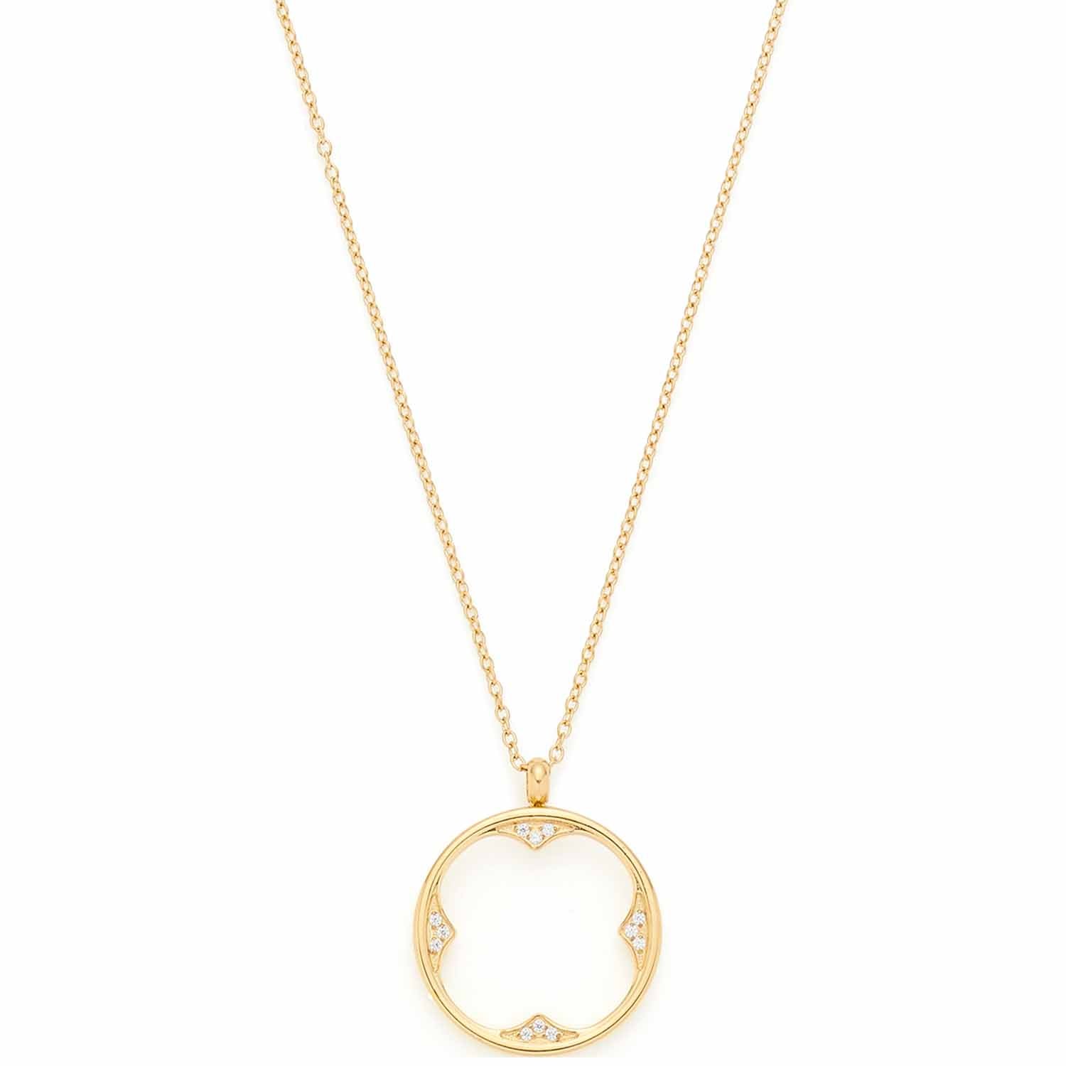 leonardo-campagnola-collier-60-cm-dor-zirconia image 2