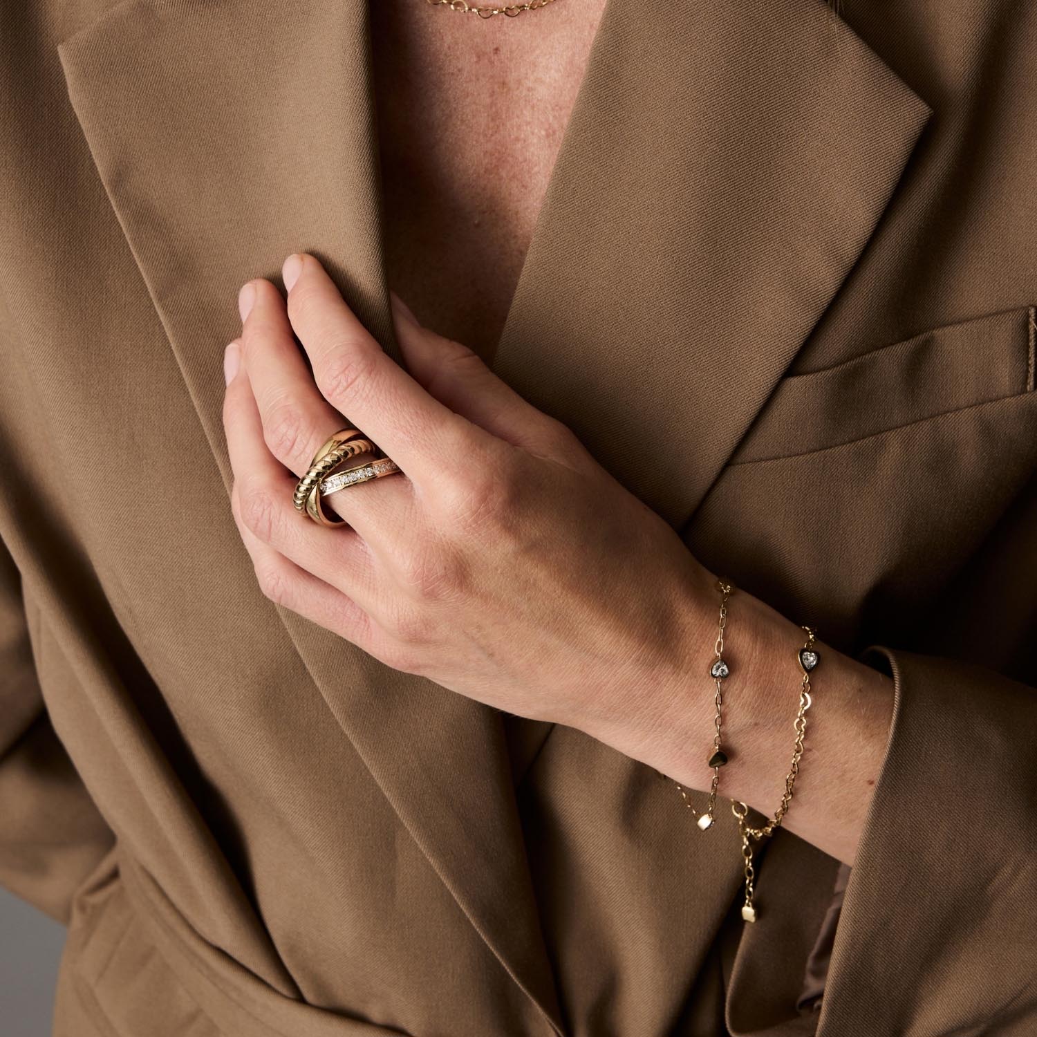 leonardo-christie-ciao-bracelet-dor-c-urs image 5