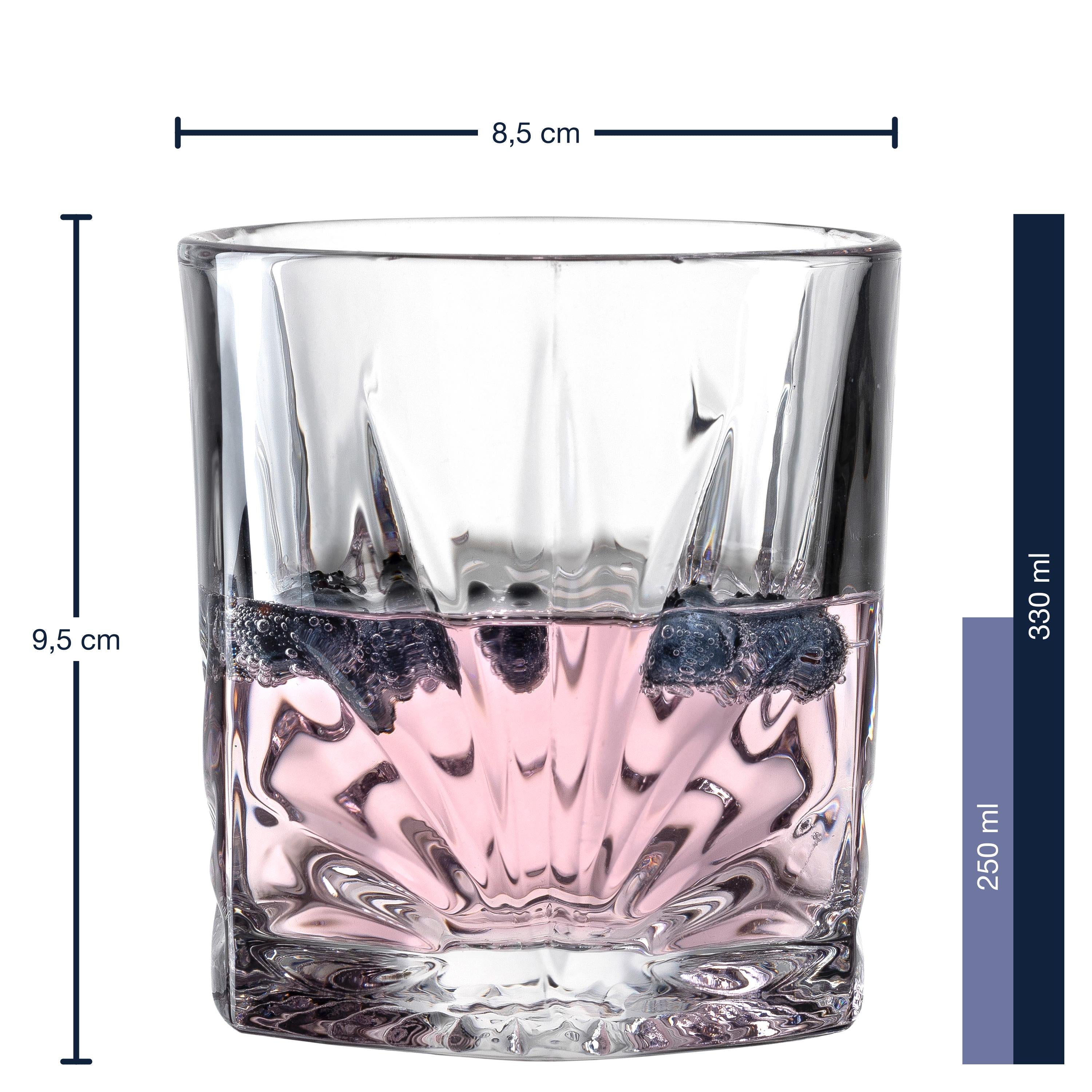 leonardo-capri-verres-eau-330-ml-lot-de-4-transparent image 3