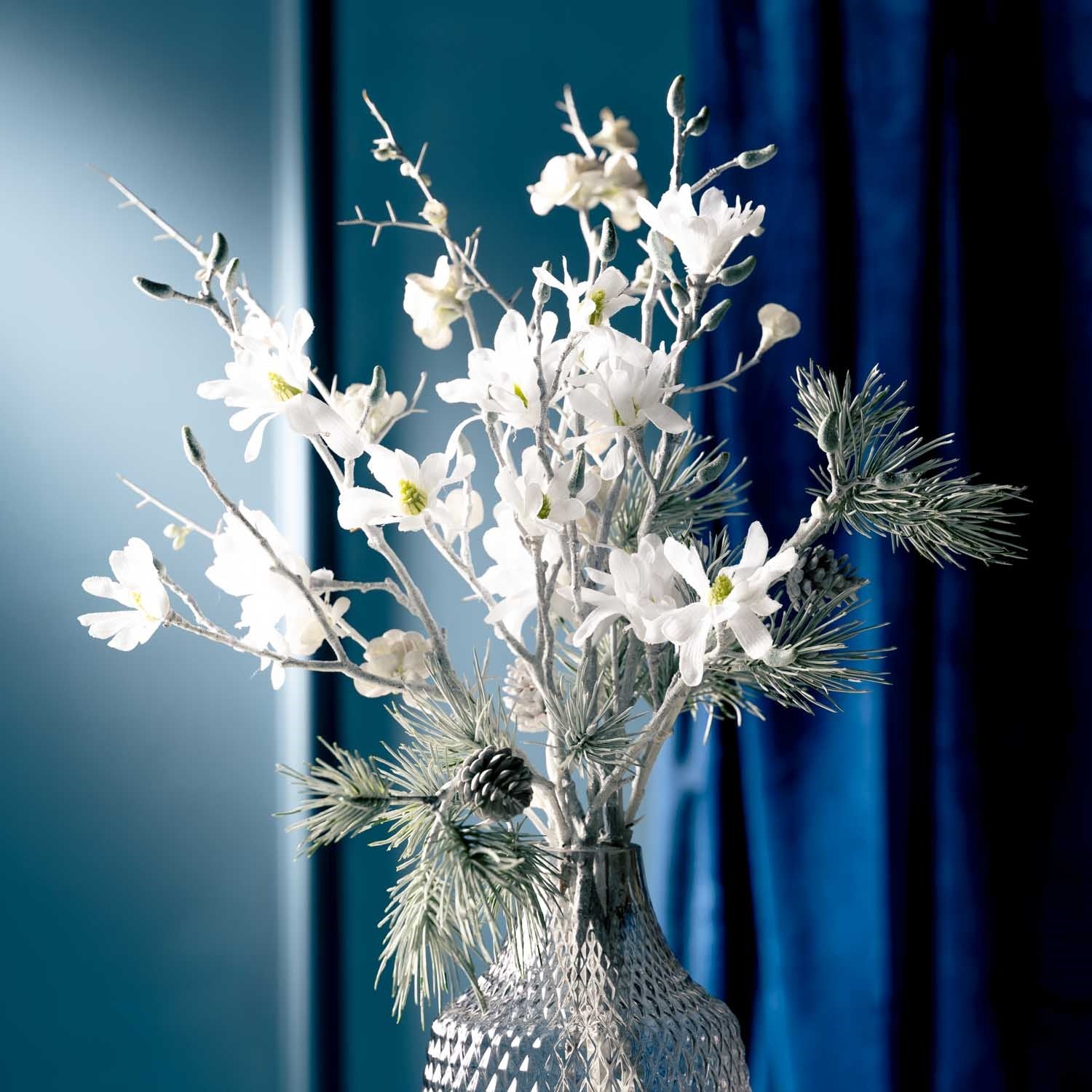 leonardo-palazzo-magnolia-artificiel-85-cm-blanc image 3