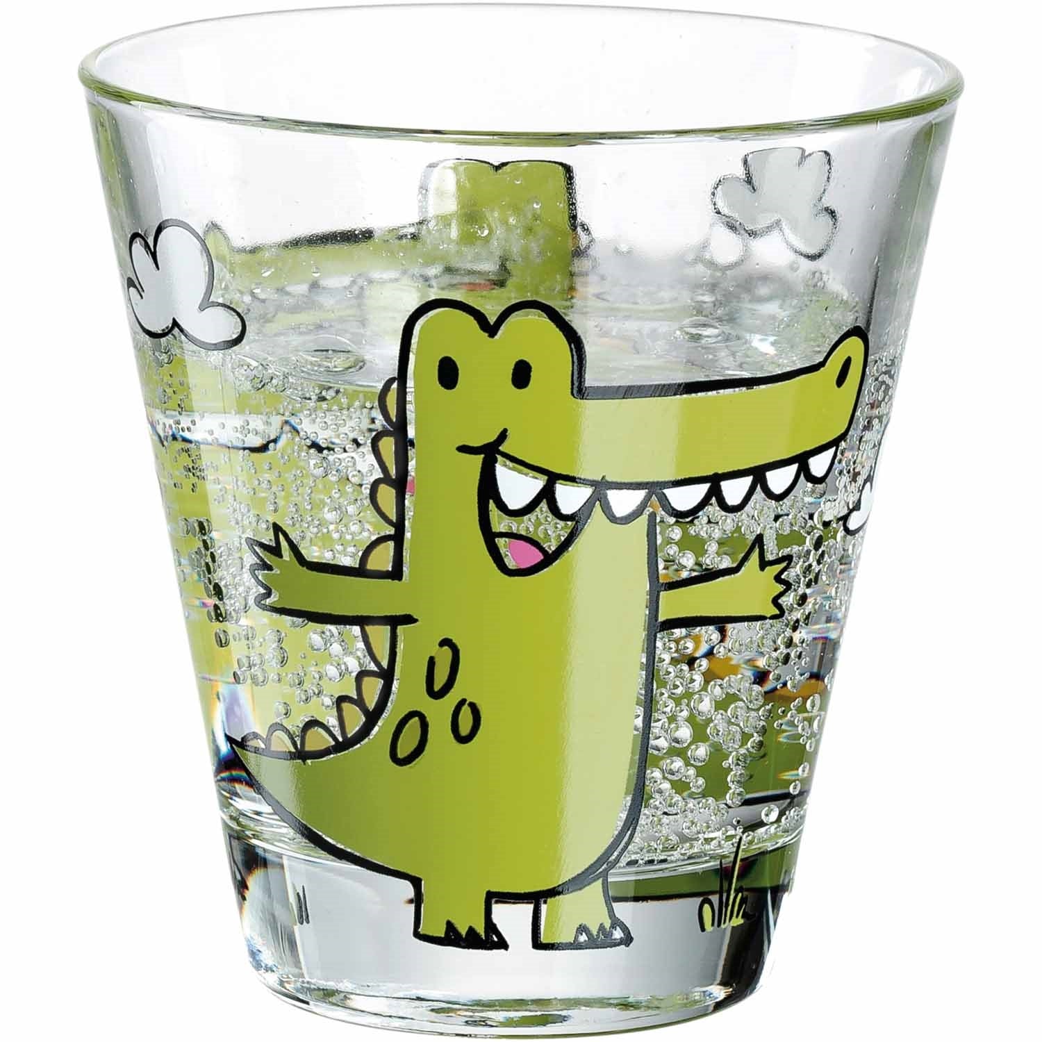 leonardo-bambini-gobelet-enfant-215-ml-crocodile-lot-de-6 image 3