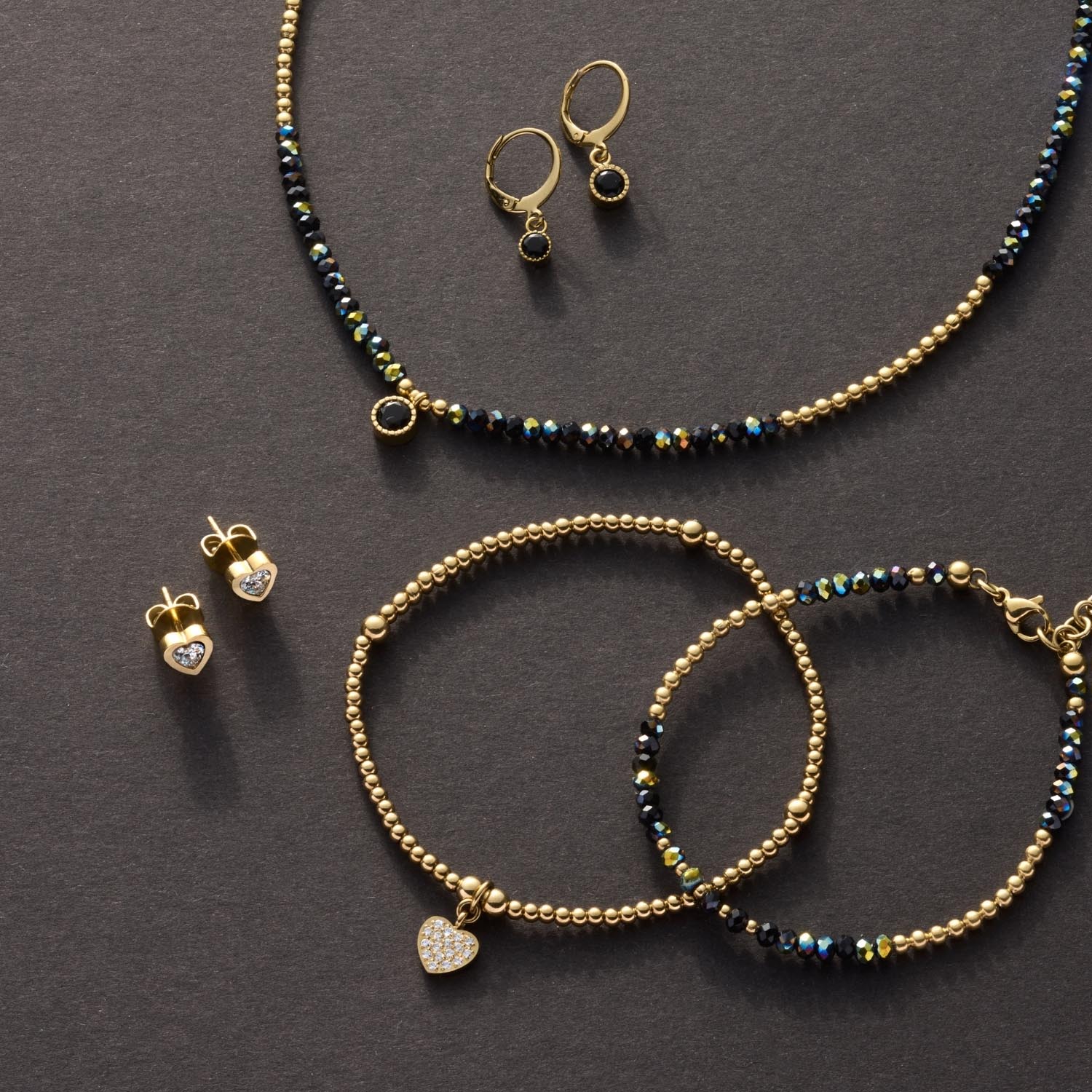 leonardo-christie-gold-ciao-clous-d-oreilles-c-ur-dor-s image 2
