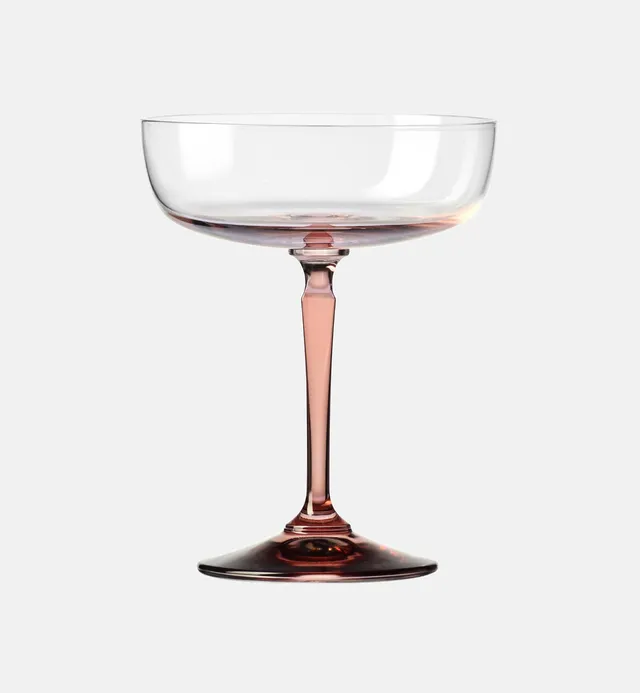 krosno-celebration-coupe-champagne-pied-rose-230-ml image 1