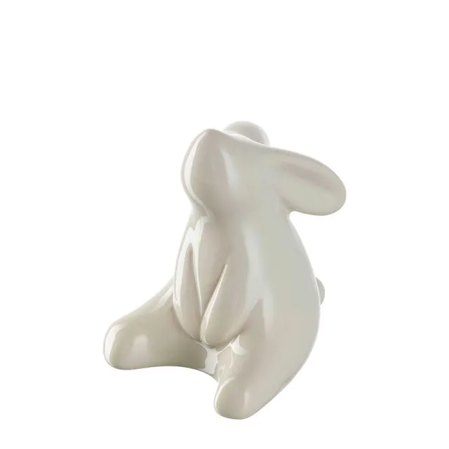 leonardo-lolle-lapin-d-co-c-ramique-beige-8-cm-p-ques image 1