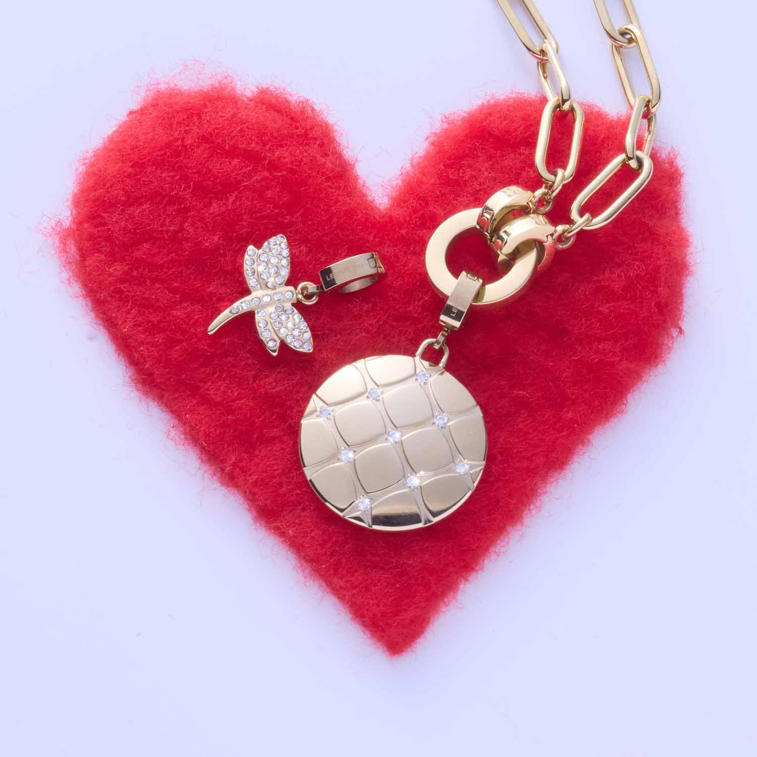 leonardo-cocobello-pendentif-clip-mix-dor-zircon image 7