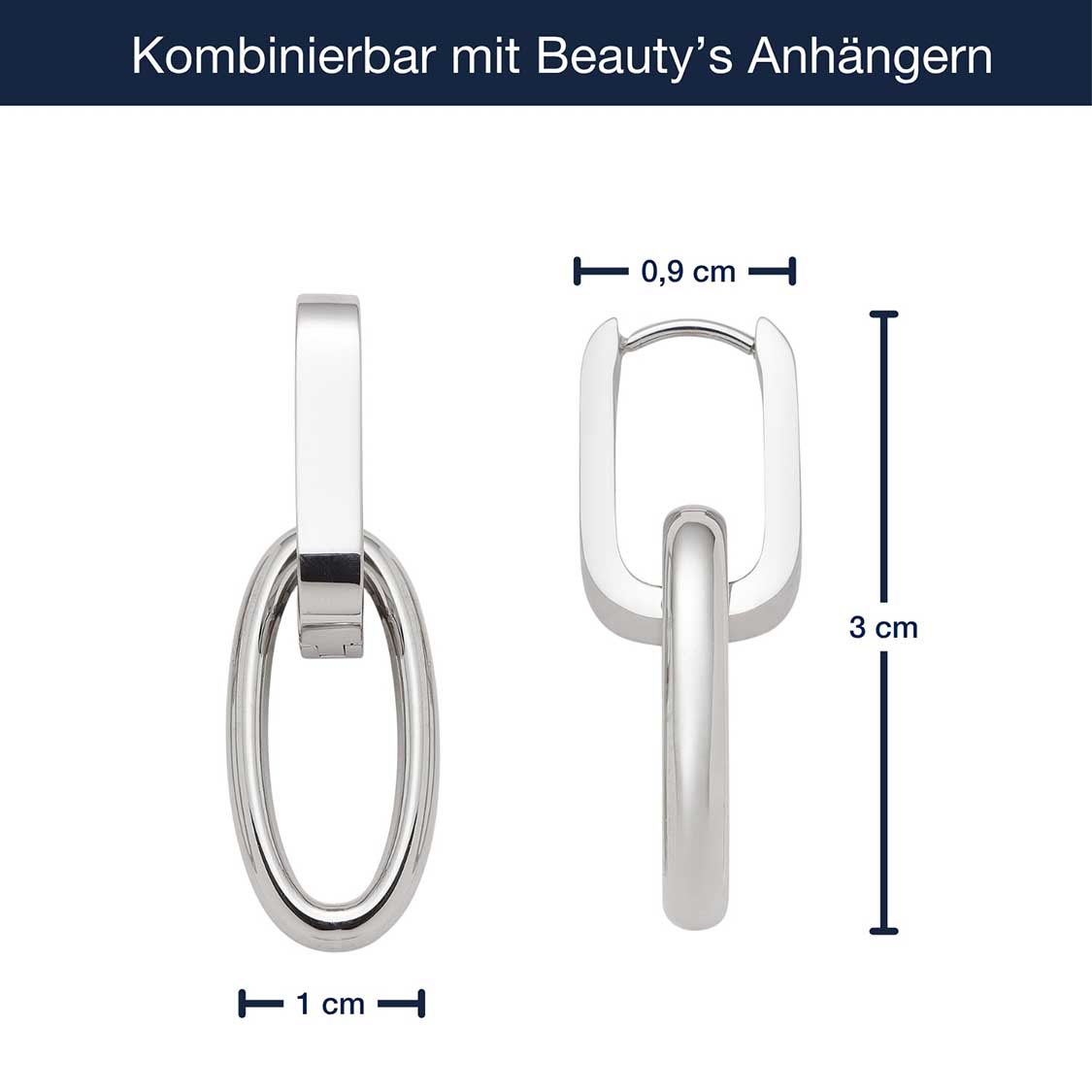 leonardo-mathilde-cr-oles-argent-u-shape-amovibles image 4