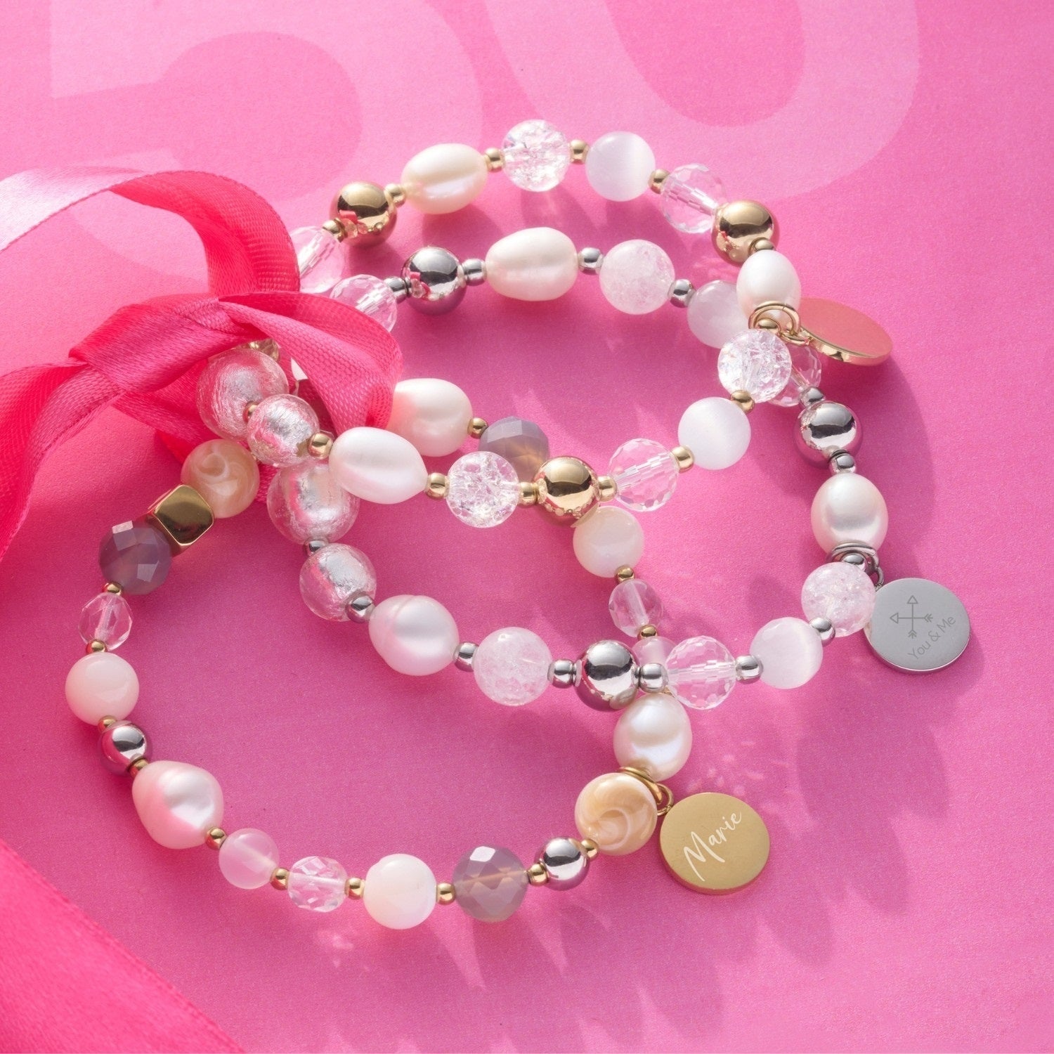 leonardo-hope-bracelet-perles-blanches-graver image 3
