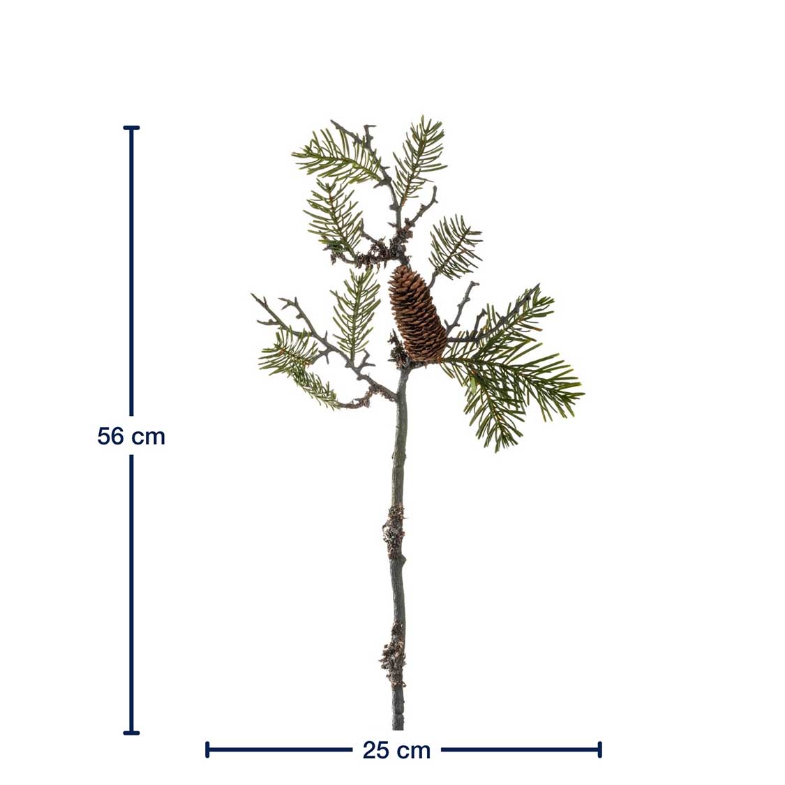 leonardo-autentico-branche-pin-artificiel-vert-56-cm-no-l image 3