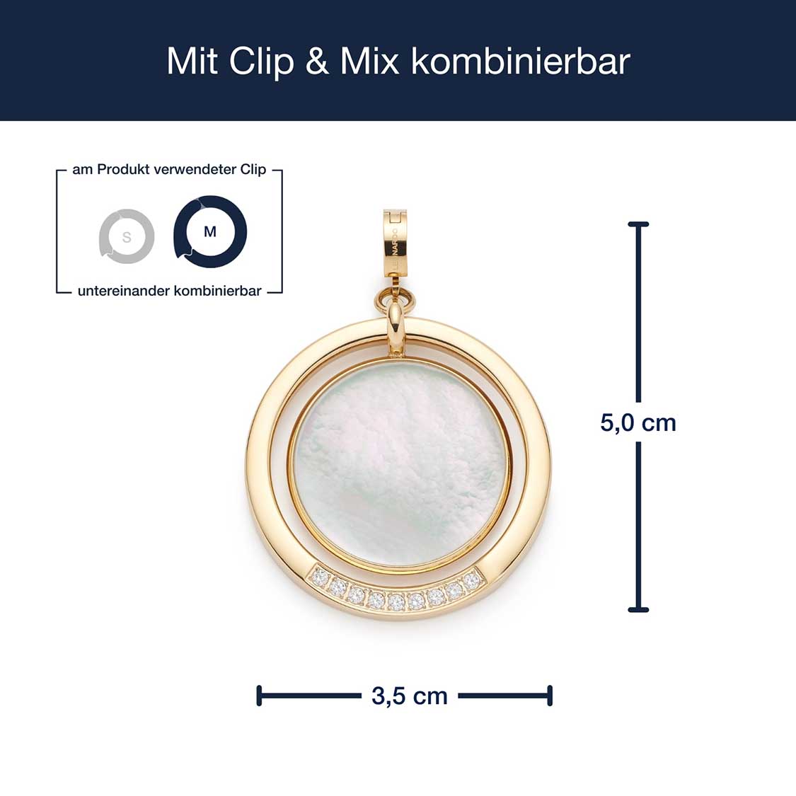 leonardo-magda-clip-mix-pendentif-dor-nacre-taille-m image 4
