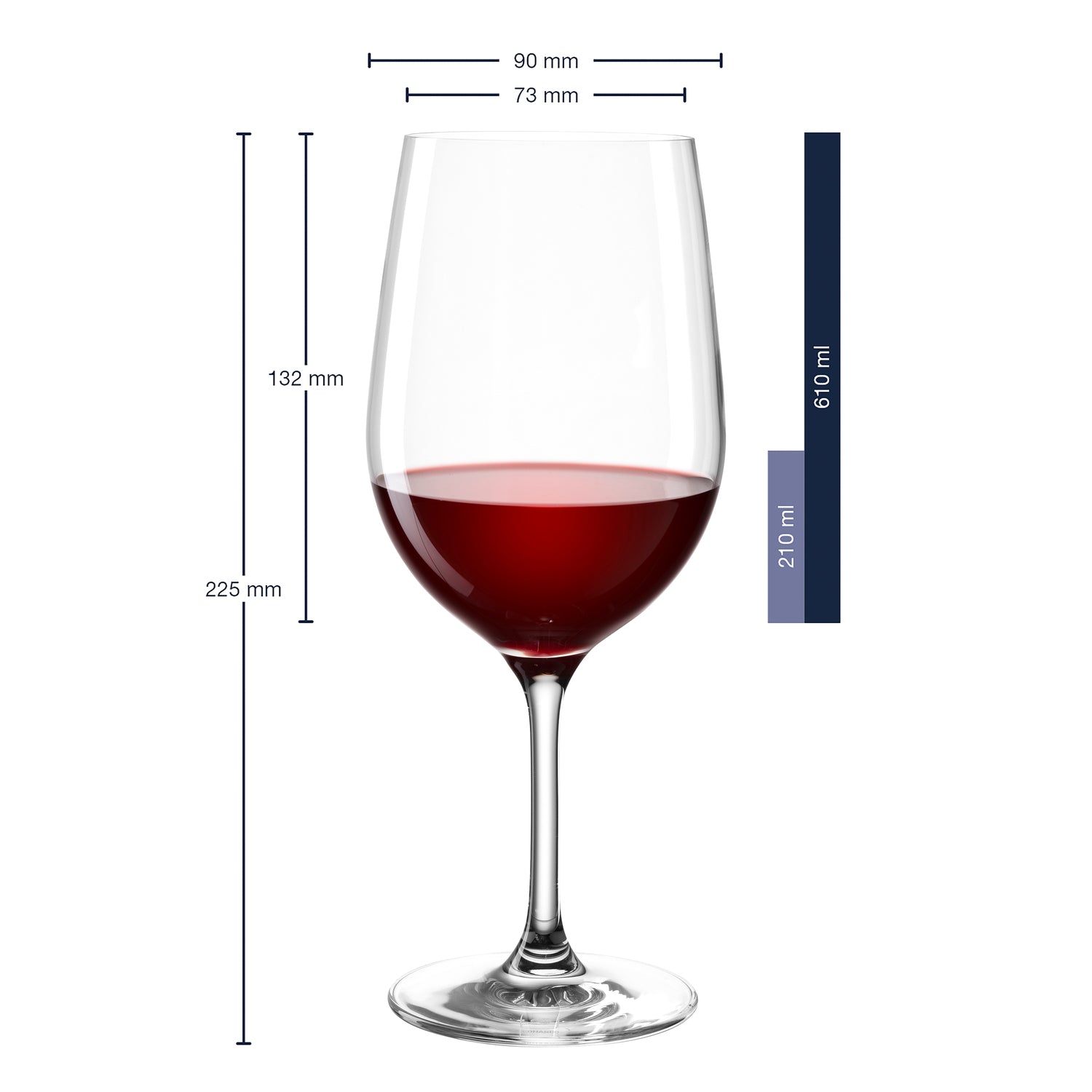 leonardo-ciao-610-ml-verre-vin-rouge-grav image 3