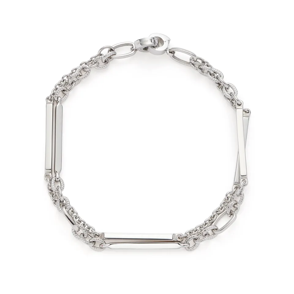 leonardo-grace-bracelet-argent-deux-rangs-clip-mix image 1