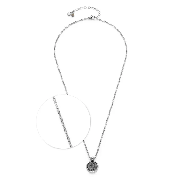 leonardo-odelle-collier-45-cm-pendentif-agate image 1