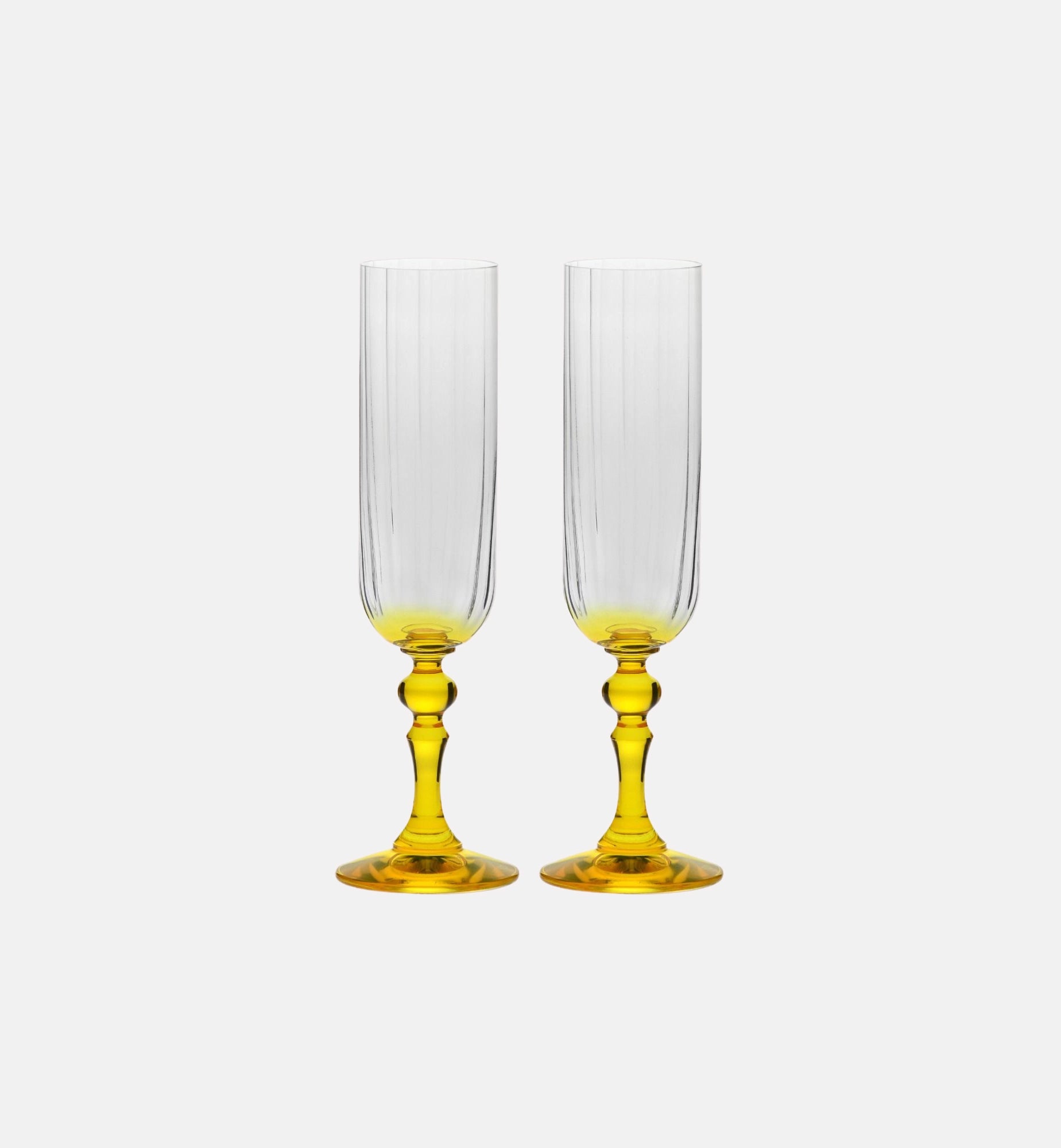 krosno-bubble-fl-te-champagne-200-ml-pied-jaune image 2