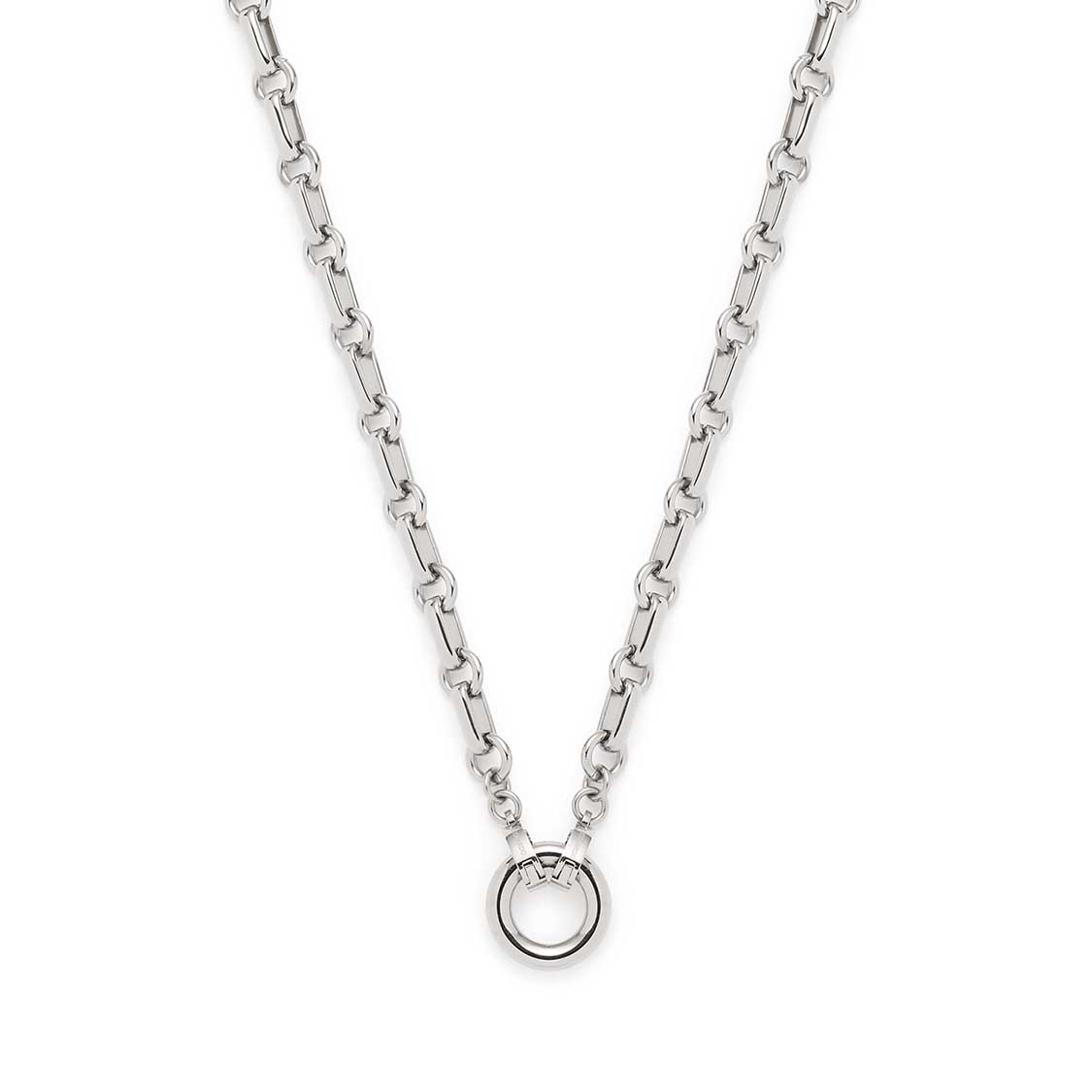 leonardo-yvette-60-cm-collier-acier-argent image 5
