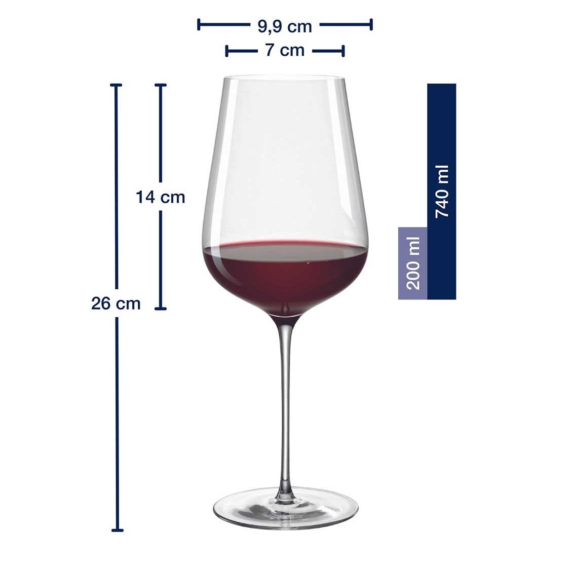 leonardo-brunelli-verre-vin-rouge-740-ml-lot-6 image 3