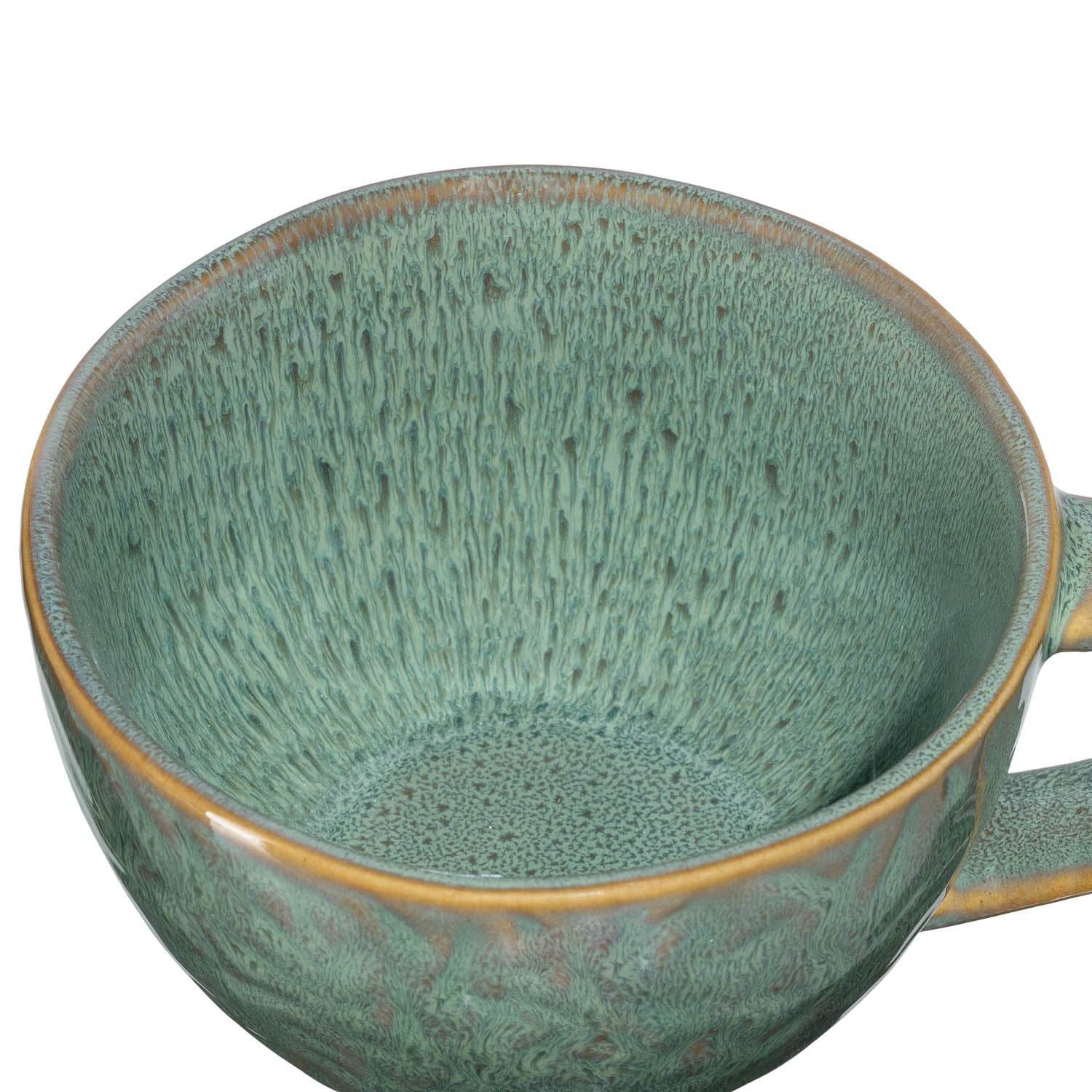 leonardo-matera-tasse-c-ramique-verte-290-ml-lot-4 image 5