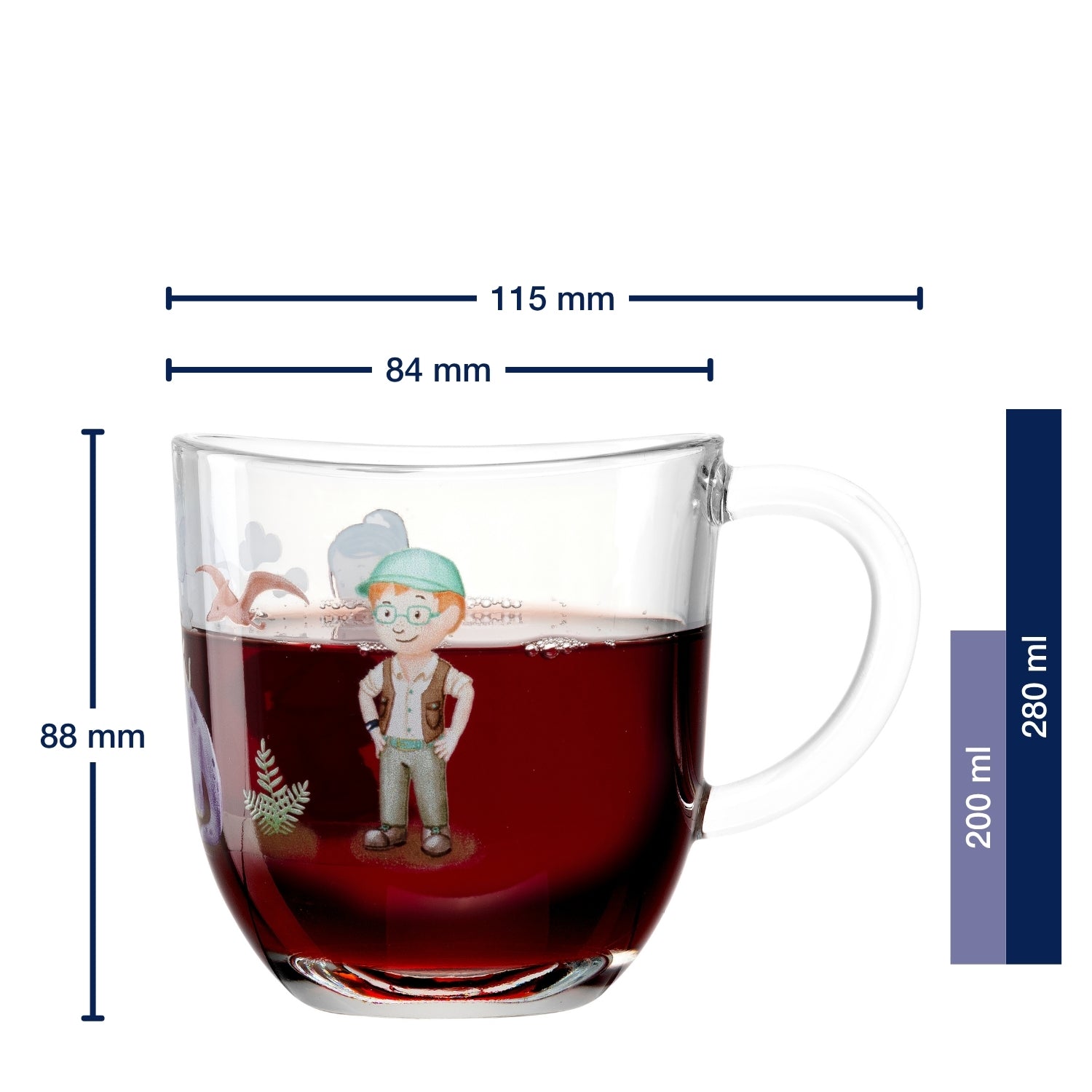 leonardo-bambini-avventura-280-ml-tasse-enfant-dino image 3