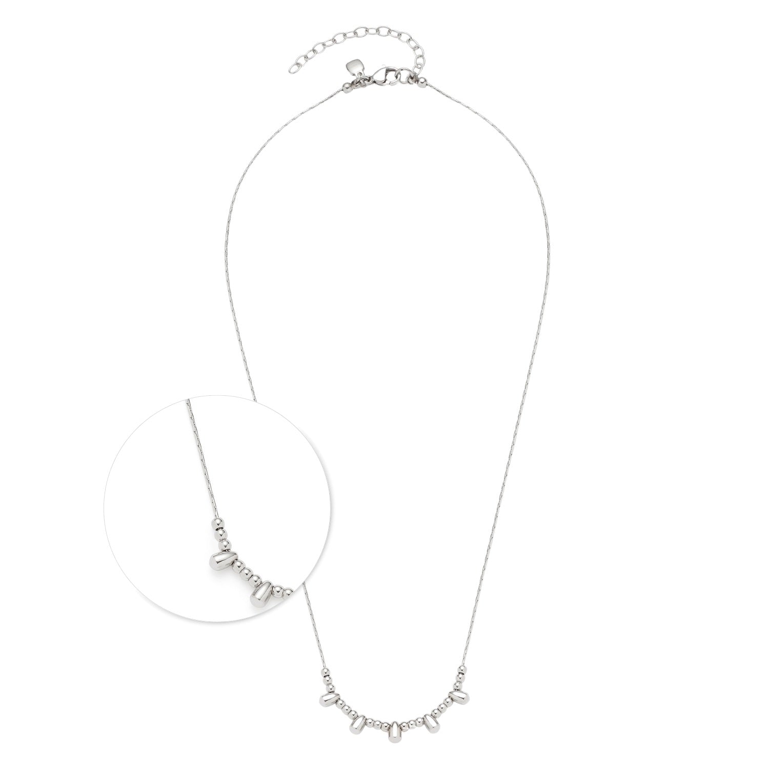 leonardo-amalia-collier-acier-42-cm-argent-ciao image 1