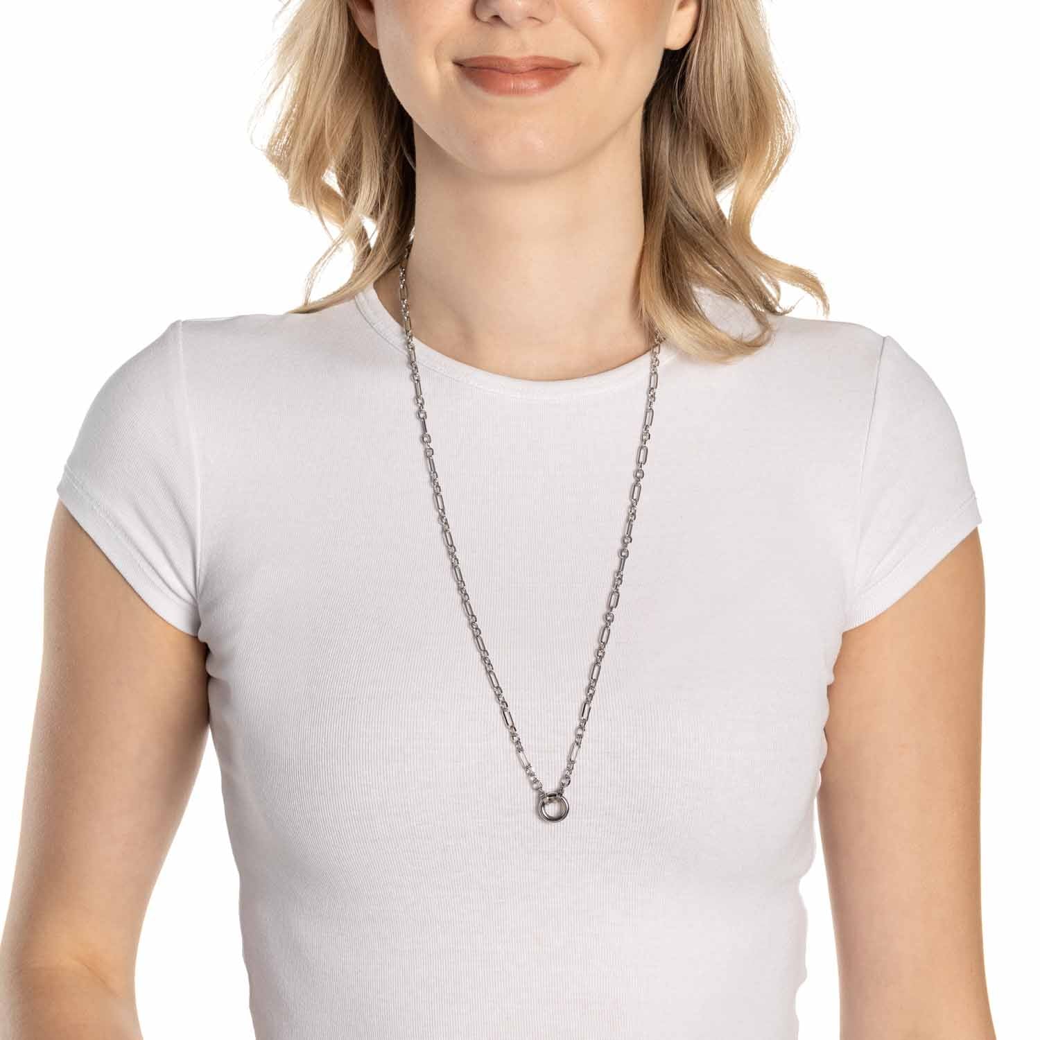 leonardo-clip-mix-ninon-70-cm-collier-argent-maillons-ovales image 4