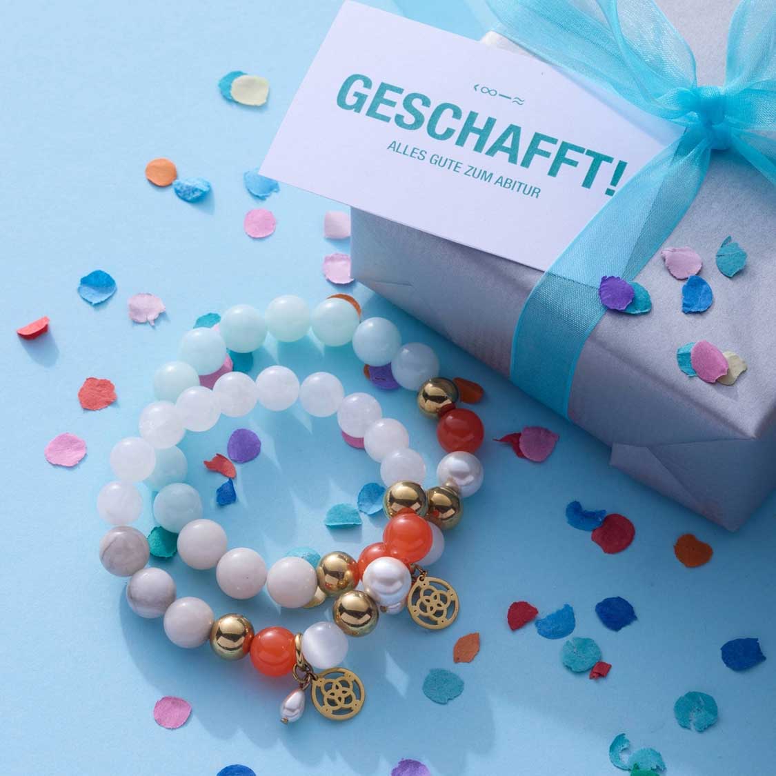 leonardo-solera-bracelet-dor-blanc-perles-lastique image 5