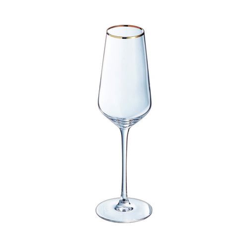 cristal-d-arques-ultime-bord-or-fl-te-23-cl-champagne image 3