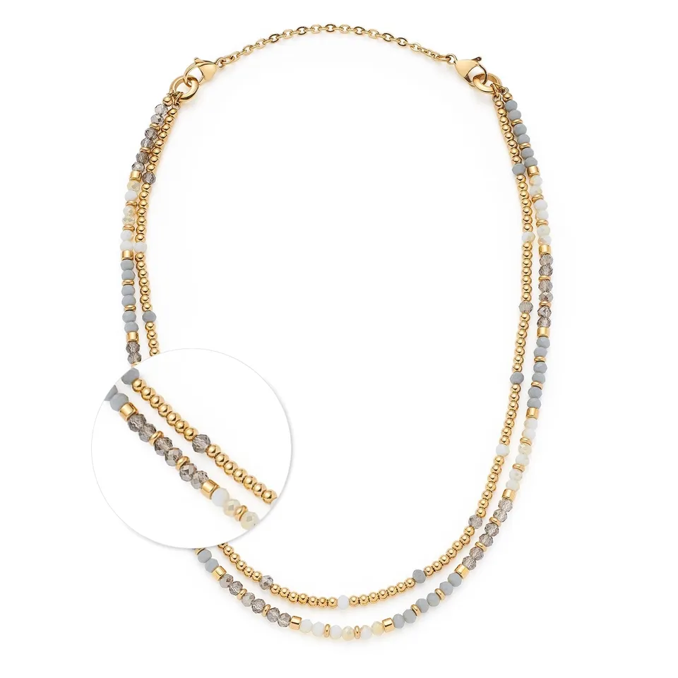 leonardo-bernadette-collier-dor-50-cm-perles-bicolore image 1