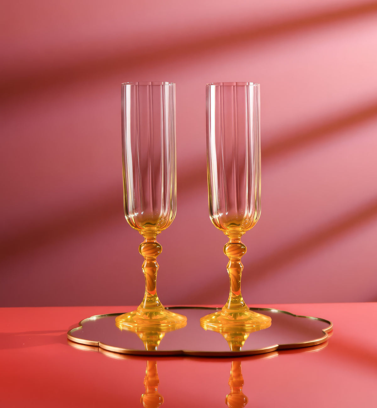 krosno-bubble-fl-tes-champagne-200-ml-tige-jaune image 3