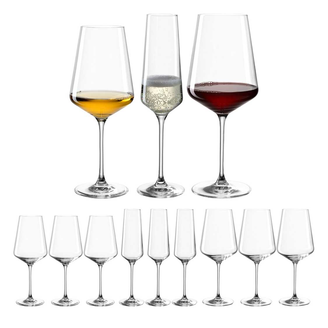 leonardo-puccini-verres-pied-lot-de-12-champagne-vin image 1