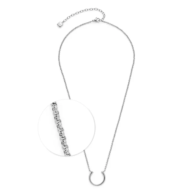 leonardo-clip-mix-maisy-collier-45-cm-argent-ancre image 1