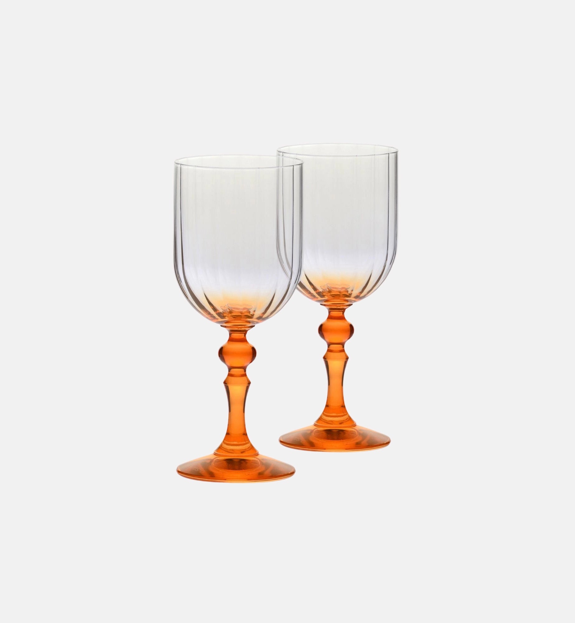 krosno-bubble-300-ml-verre-vin-pied-orange image 2