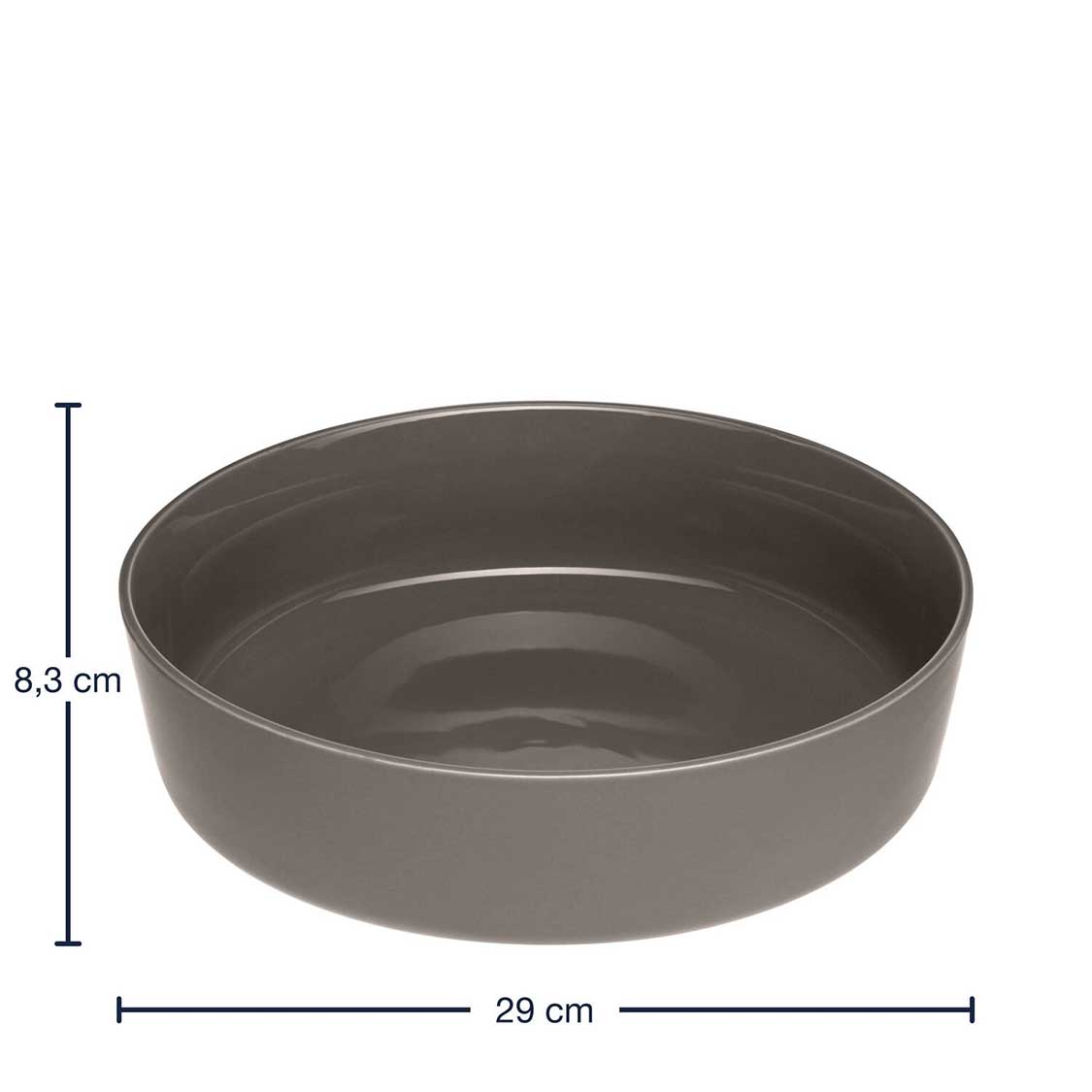 leonardo-roma-coupe-c-ramique-30-cm-taupe image 3