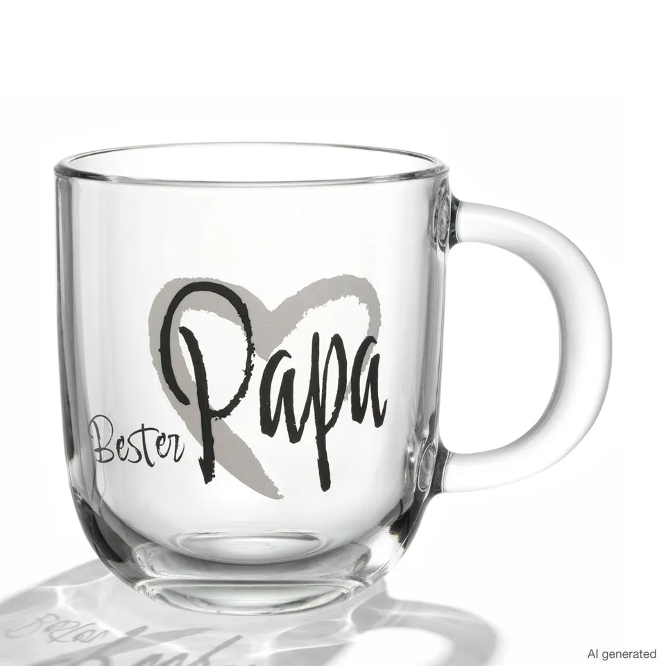 leonardo-emozione-tasse-en-verre-bester-papa-400-ml image 1