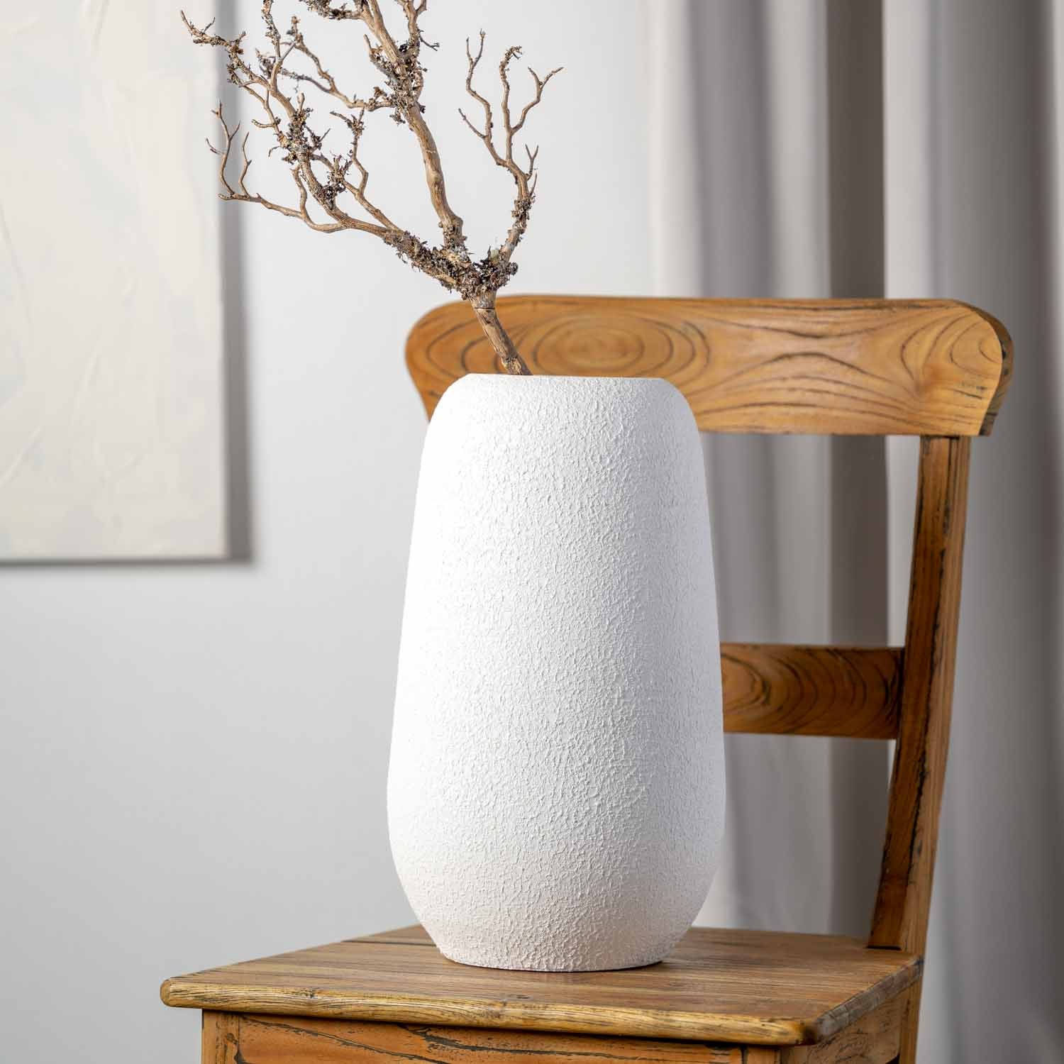 leonardo-trogolo-vase-c-ramique-blanc-40-cm image 2