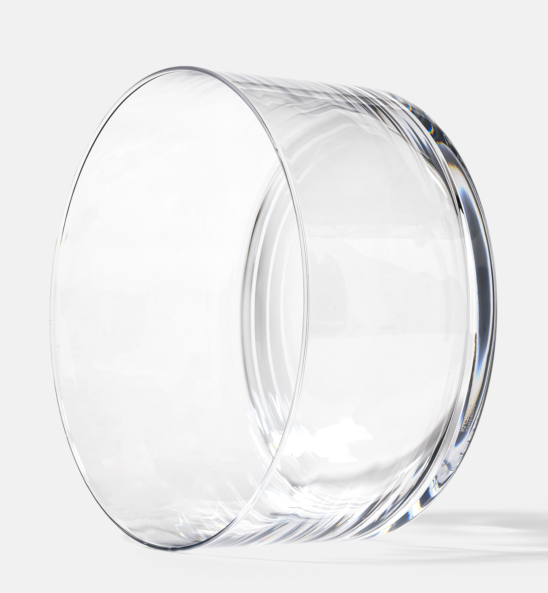 krosno-saladier-verre-24-cm-transparent-fait-main image 6