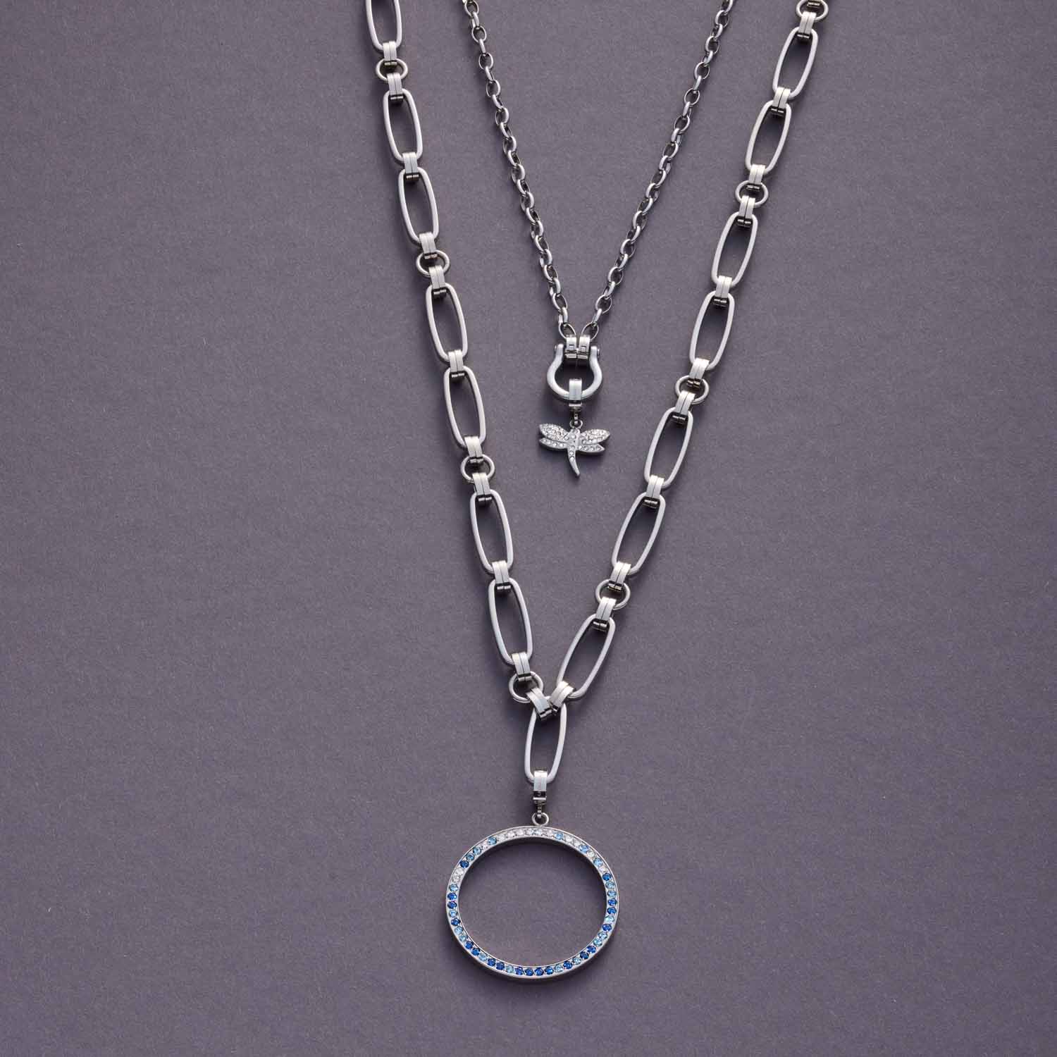 leonardo-tomke-clip-mix-collier-50-cm-argent image 2
