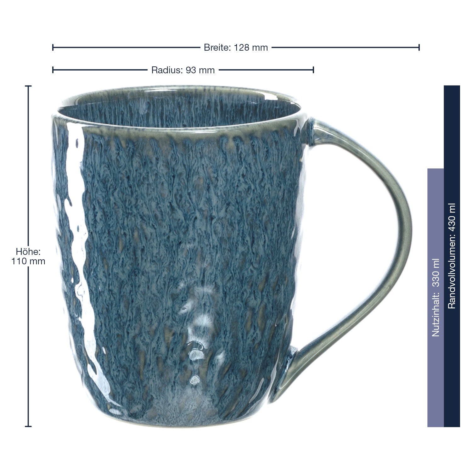 leonardo-matera-tasse-c-ramique-430-ml-bleue image 2