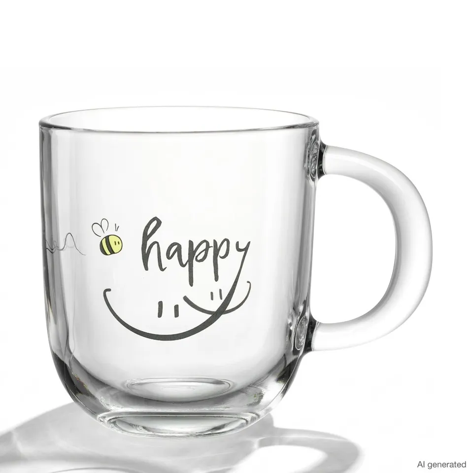 leonardo-emozione-tasse-en-verre-happy-400-ml image 1
