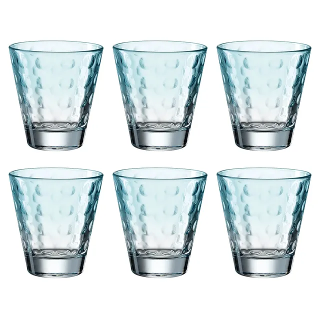 leonardo-optic-verre-eau-215-ml-menthe-lot-de-6 image 1