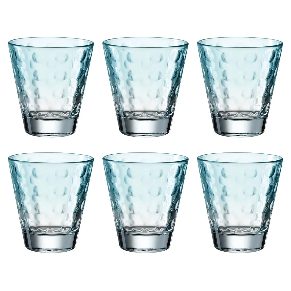 leonardo-optic-verre-eau-215-ml-menthe-lot-de-6 image 1
