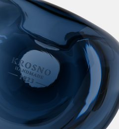 krosno-flow-vase-bleu-marine-20-cm-cristal-gemstone image 5