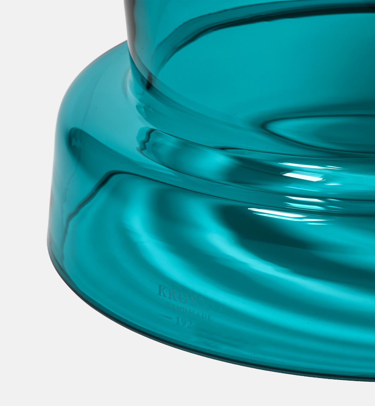 krosno-azure-table-basse-verre-bleu-30-cm image 3